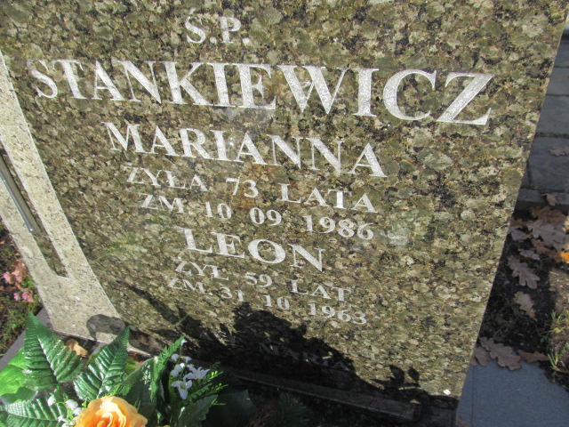 Leon Stankiewicz 1904 Ełk - Grobonet - Wyszukiwarka osób pochowanych