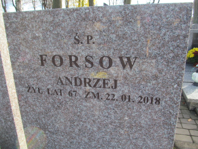 Witold FORSOW 1907 Ełk - Grobonet - Wyszukiwarka osób pochowanych