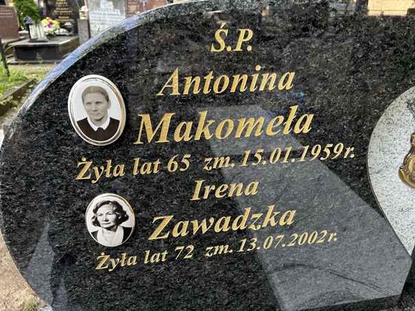 Antonina Makomeła 1883 Ełk - Grobonet - Wyszukiwarka osób pochowanych