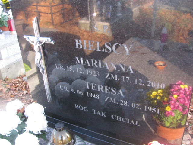 Marianna BIELSKA 1923 Ełk - Grobonet - Wyszukiwarka osób pochowanych