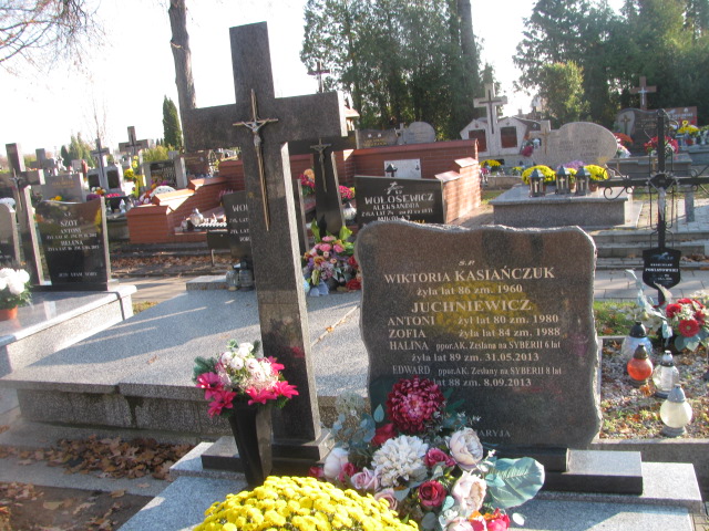 Grób EDWARD JUCHNIEWICZ