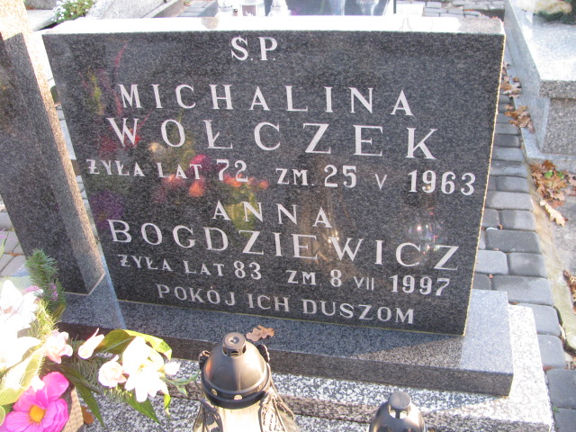 Michalina WOŁCZEK Ełk - Grobonet - Wyszukiwarka osób pochowanych