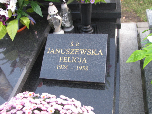 Felicja Januszewska 1923 Ełk - Grobonet - Wyszukiwarka osób pochowanych