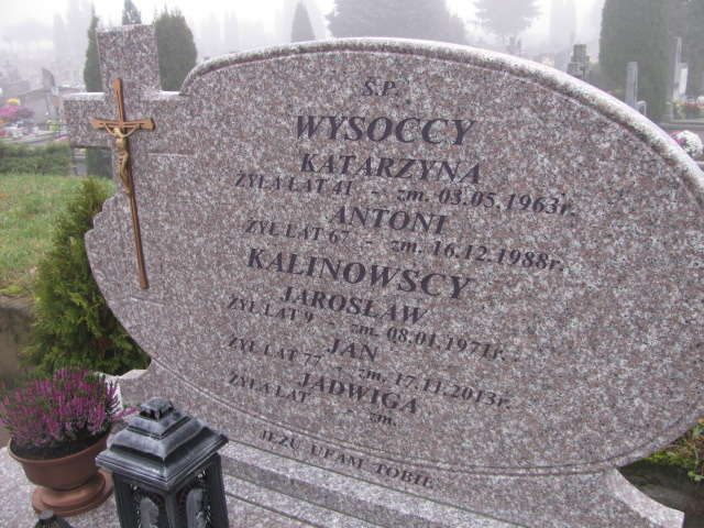 Jan KALINOWSKI 1936 Ełk - Grobonet - Wyszukiwarka osób pochowanych
