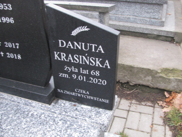 Bolesław KRASIŃSKI 1899 Ełk - Grobonet - Wyszukiwarka osób pochowanych