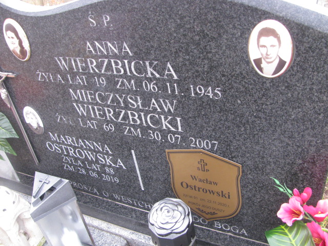 Wacław OSTROWSKI 1929 Ełk - Grobonet - Wyszukiwarka osób pochowanych