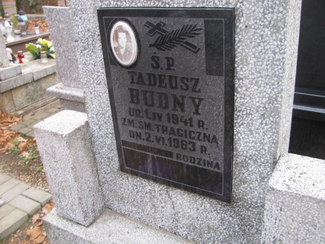 Tadeusz Budny 1941 Ełk - Grobonet - Wyszukiwarka osób pochowanych