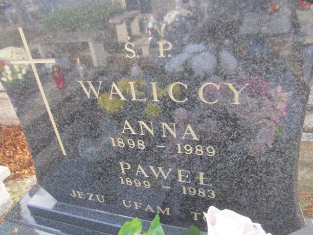 Anna WALICKA 1898 Ełk - Grobonet - Wyszukiwarka osób pochowanych