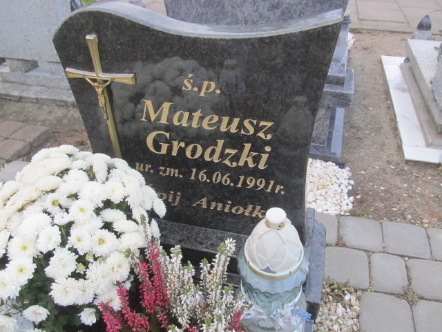 Mateusz GRODZKI 1991 Ełk - Grobonet - Wyszukiwarka osób pochowanych