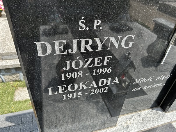 Leokadia DEJRYNG 1915 Ełk - Grobonet - Wyszukiwarka osób pochowanych