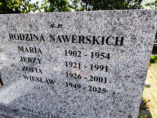 Zofia Henryka NAWERSKA 1926 Ełk - Grobonet - Wyszukiwarka osób pochowanych