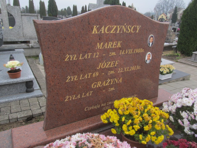 Józef KACZYŃSKI 1944 Ełk - Grobonet - Wyszukiwarka osób pochowanych