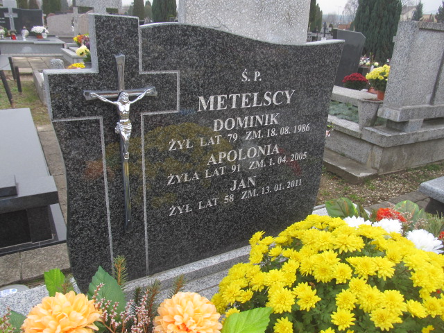 Apolonia Metelska 1914 Ełk - Grobonet - Wyszukiwarka osób pochowanych