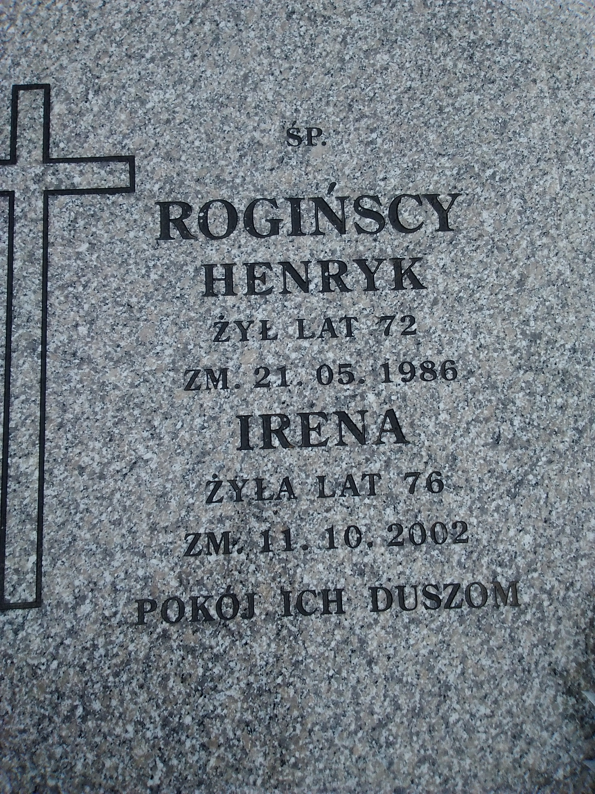 Henryk ROGIŃSKI 1912 Ełk - Grobonet - Wyszukiwarka osób pochowanych