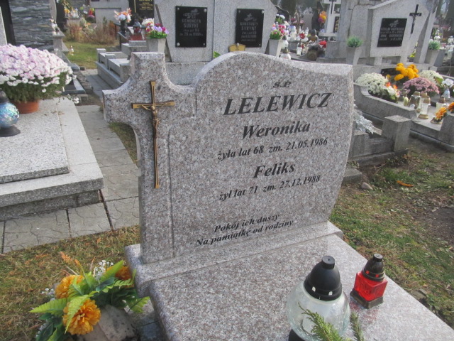 Weronika LELEWICZ 1918 Ełk - Grobonet - Wyszukiwarka osób pochowanych