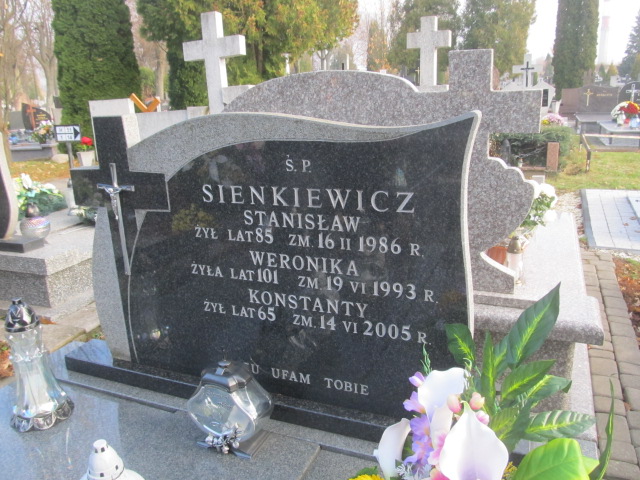 Weronika SIENKIEWICZ 1892 Ełk - Grobonet - Wyszukiwarka osób pochowanych