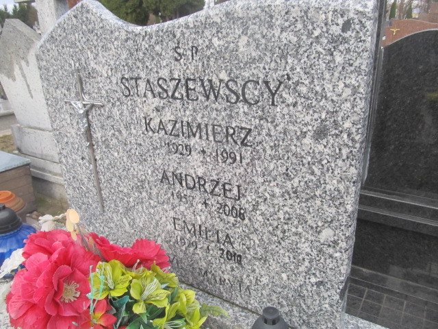 Kazimierz STASZEWSKI 1929 Ełk - Grobonet - Wyszukiwarka osób pochowanych