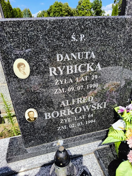Danuta RYBICKA 1961 Ełk - Grobonet - Wyszukiwarka osób pochowanych