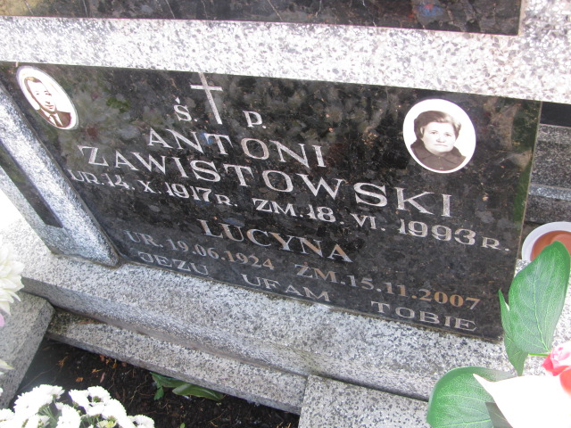 Antoni ZAWISTOWSKI 1917 Ełk - Grobonet - Wyszukiwarka osób pochowanych