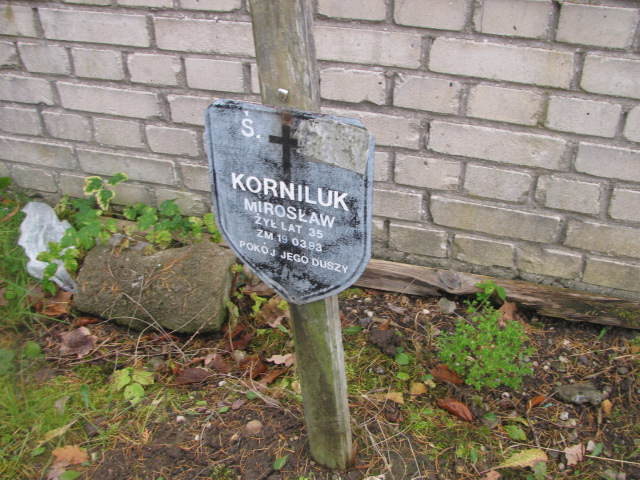 Mirosław KORNILUK 1958 Ełk - Grobonet - Wyszukiwarka osób pochowanych