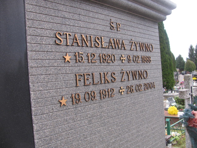 Stanisława ŻYWNO 1920 Ełk - Grobonet - Wyszukiwarka osób pochowanych