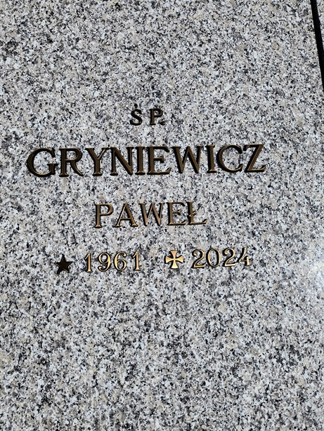 Paweł Gryniewicz 1961 Ełk - Grobonet - Wyszukiwarka osób pochowanych