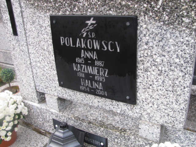 Anna POLAKOWSKA 1914 Ełk - Grobonet - Wyszukiwarka osób pochowanych