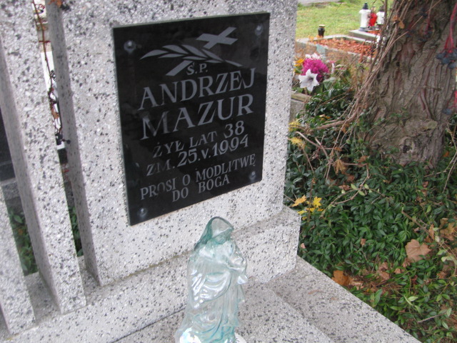 Andrzej MAZUR 1956 Ełk - Grobonet - Wyszukiwarka osób pochowanych