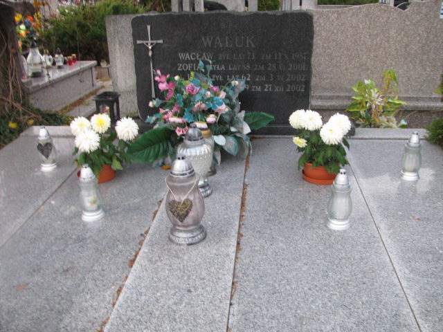 Grób JAN WALUK