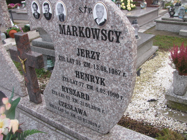 Ryszard MARKOWSKI 1949 Ełk - Grobonet - Wyszukiwarka osób pochowanych