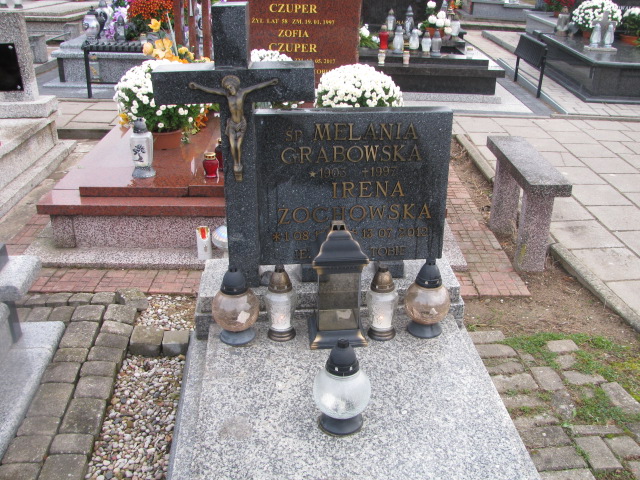 Grób MELANIA GRABOWSKA