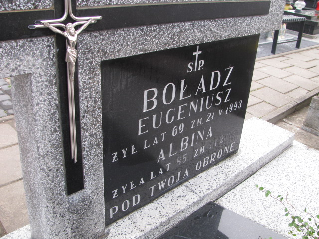 Eugeniusz BOŁĄDŹ 1931 Ełk - Grobonet - Wyszukiwarka osób pochowanych