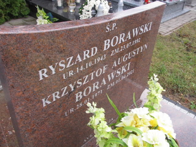 Krzysztof Borawski 1971 Ełk - Grobonet - Wyszukiwarka osób pochowanych