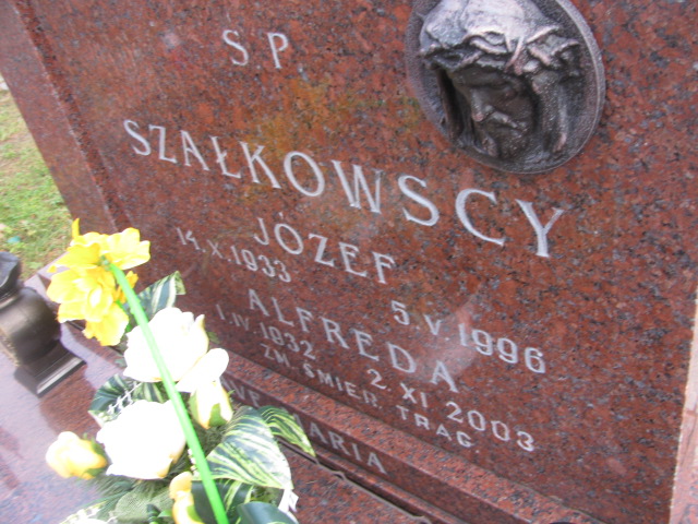 Alfreda SZAŁKOWSKA 1932 Ełk - Grobonet - Wyszukiwarka osób pochowanych