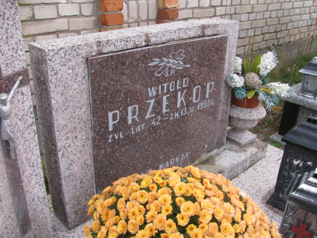 Witold PRZEKOP 1950 Ełk - Grobonet - Wyszukiwarka osób pochowanych