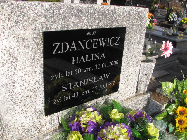 Halina Zdancewicz 1950 Ełk - Grobonet - Wyszukiwarka osób pochowanych