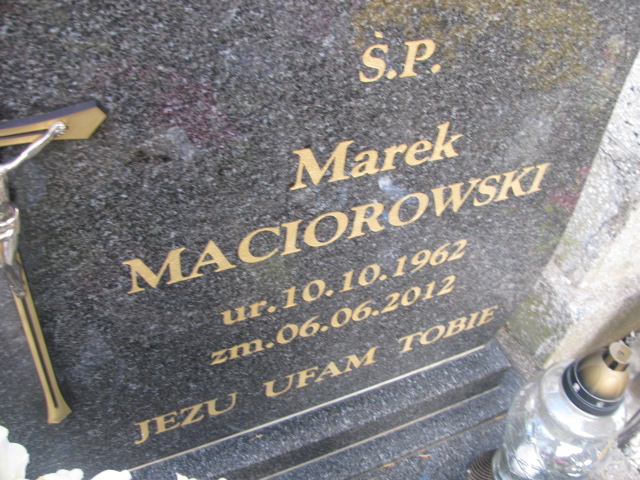 Czesław Maciorowski 1968 Ełk - Grobonet - Wyszukiwarka osób pochowanych