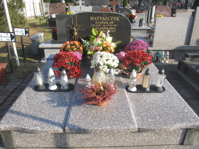 Grób Stanisława Matyszczyk