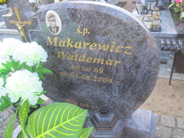 Waldemar Makarewicz 1940 Ełk - Grobonet - Wyszukiwarka osób pochowanych