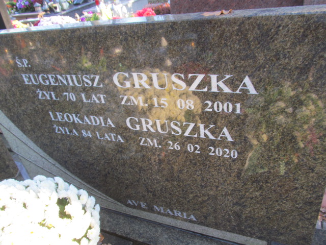 Leokadia GRUSZKA 1936 Ełk - Grobonet - Wyszukiwarka osób pochowanych