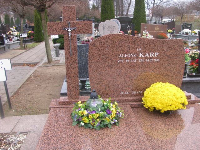 Grób ALFONS KARP