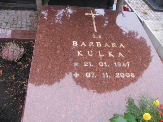 Barbara KULKA 1947 Ełk - Grobonet - Wyszukiwarka osób pochowanych