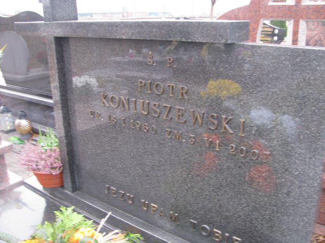 Piotr Koniuszewski 1960 Ełk - Grobonet - Wyszukiwarka osób pochowanych