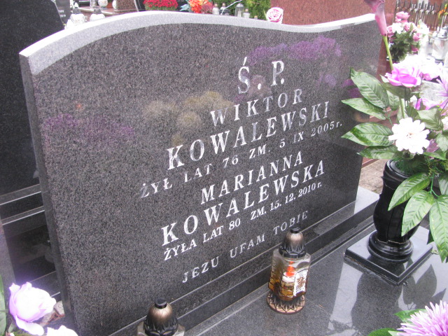 Marianna KOWALEWSKA 1930 Ełk - Grobonet - Wyszukiwarka osób pochowanych