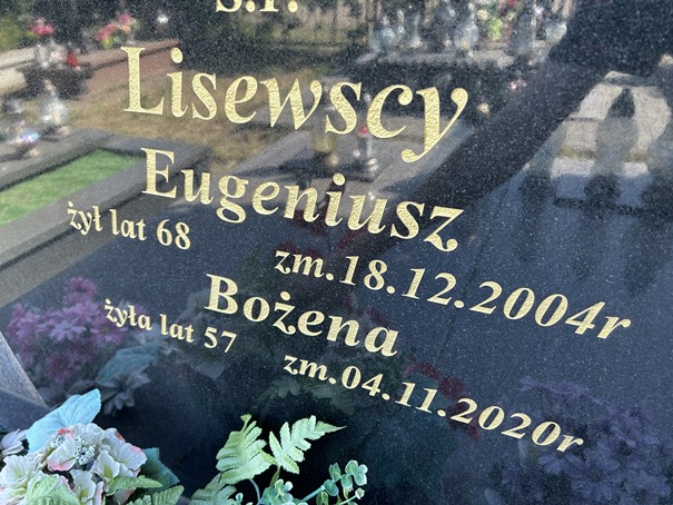 Halina Lisewska 1940 Ełk - Grobonet - Wyszukiwarka osób pochowanych