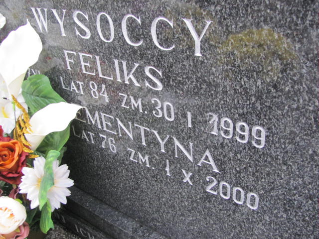 Feliks WYSOCKI 1915 Ełk - Grobonet - Wyszukiwarka osób pochowanych