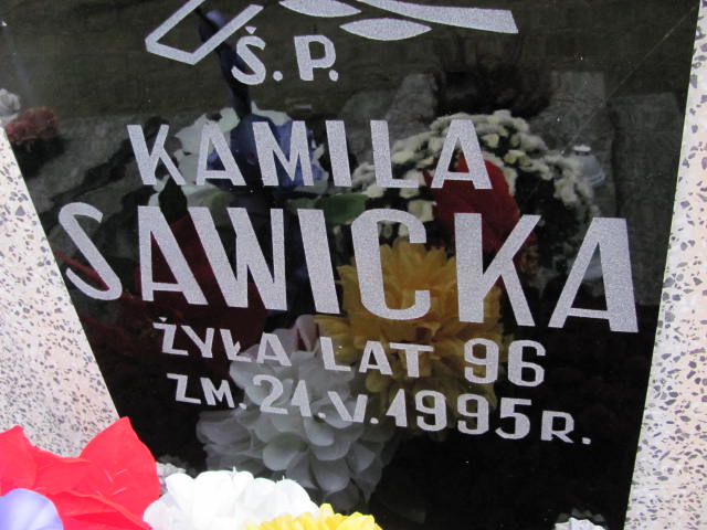 Kamila SAWICKA 1899 Ełk - Grobonet - Wyszukiwarka osób pochowanych