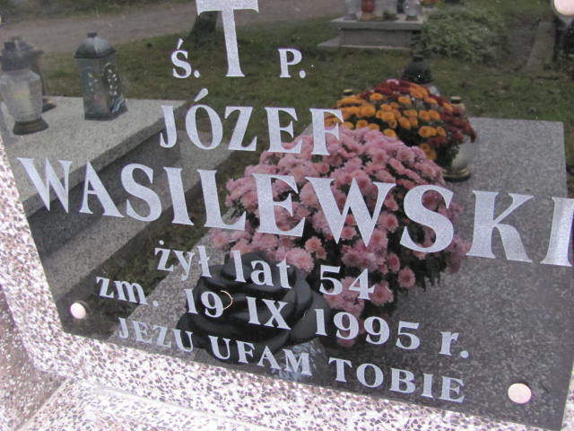 Józef WASILEWSKI 1941 Ełk - Grobonet - Wyszukiwarka osób pochowanych