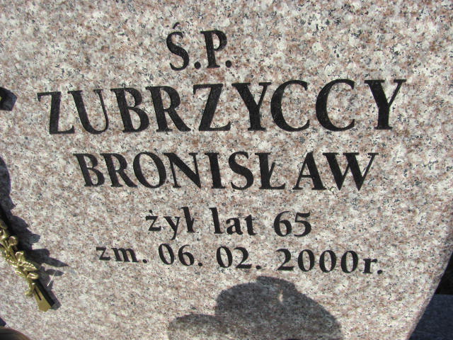 Krystyna Zubrzycka 1937 Ełk - Grobonet - Wyszukiwarka osób pochowanych