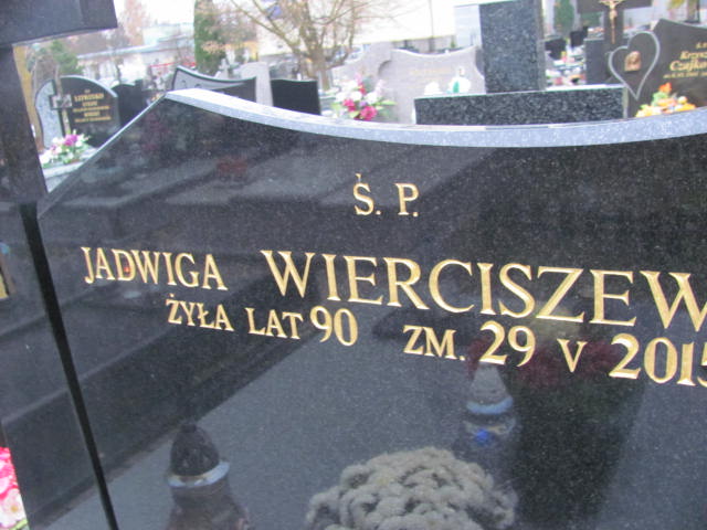 Jadwiga WIERCISZEWSKA 1923 Ełk - Grobonet - Wyszukiwarka osób pochowanych